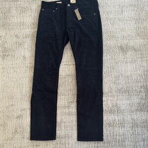 Men's J. Crew Blue Corduroy Pants (W32, L32)